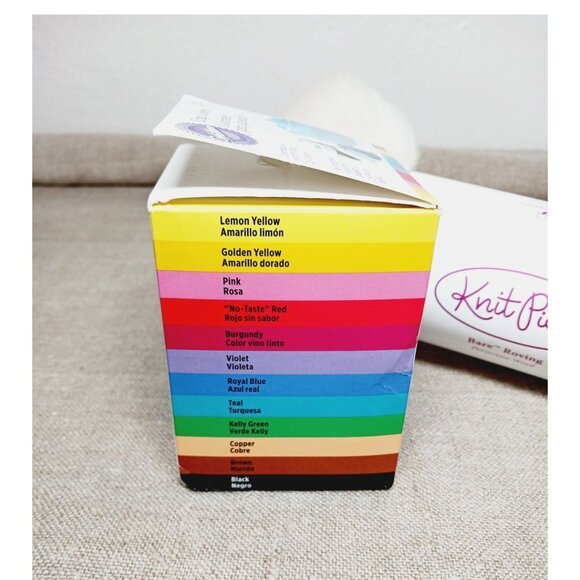 Knit Picks Bare Wool Roving & Wilton Icing colors (New) Set - Picture 2 of 6